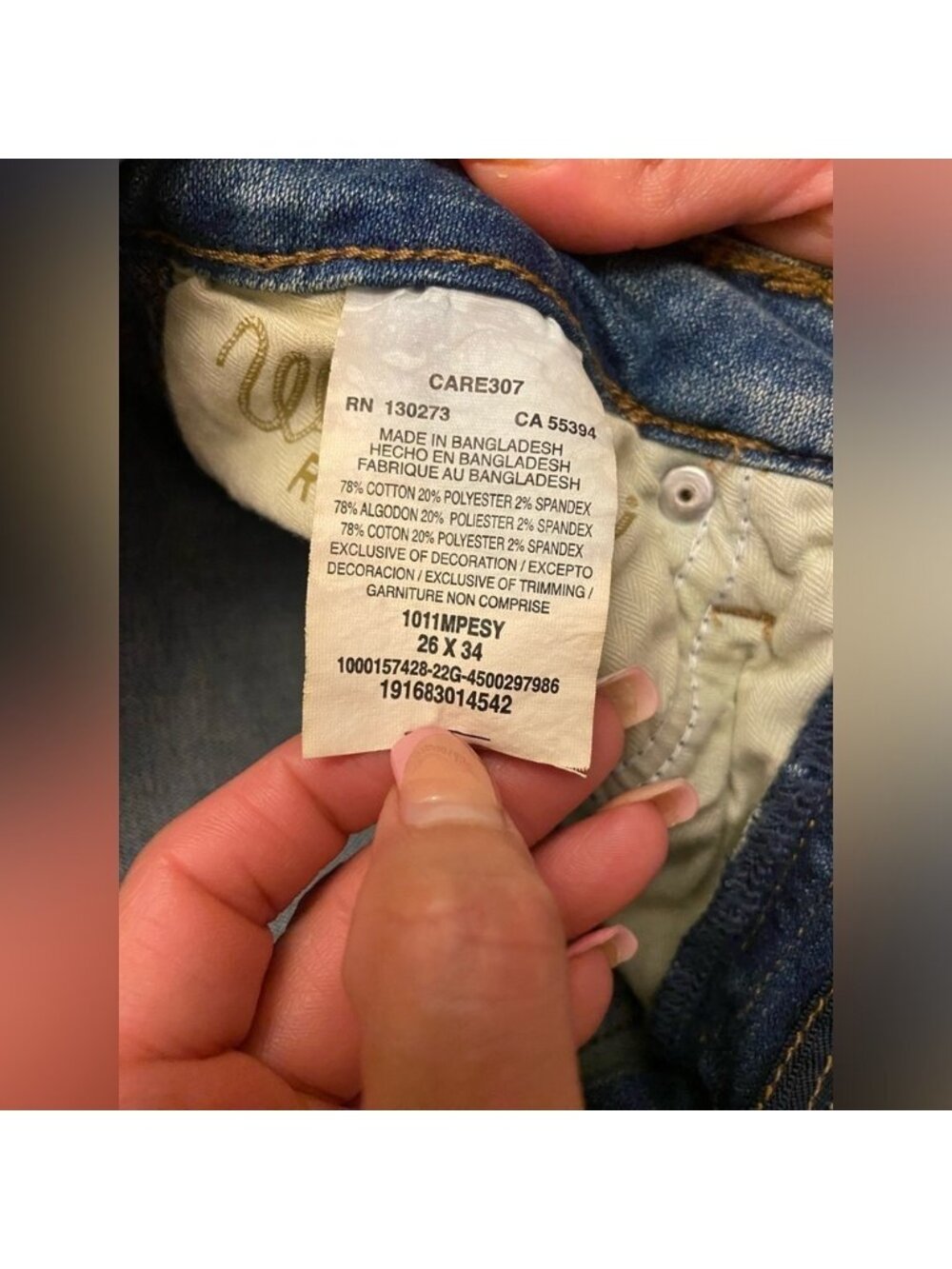 Wrangler new with tag jeans flared - Picture 6 of 9